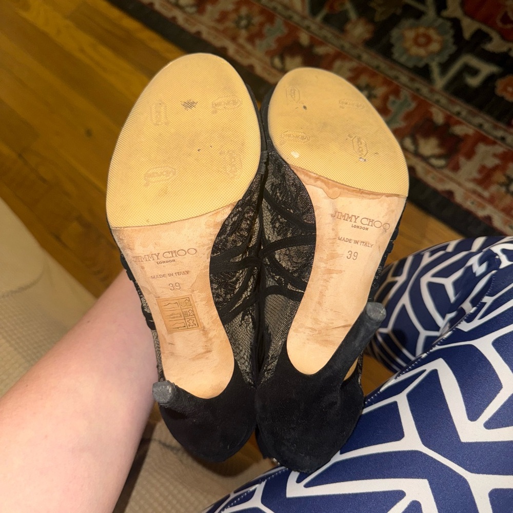 Jimmy Choo peep toe bootie - Picture 2 of 5